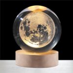  3D Crystal Ball Lamp Universe
