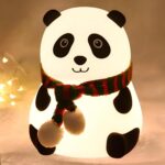 Silicone Panda Touch Lamp Night Light for Kids
