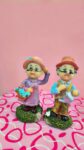 Resin Multi Color Grand Parents/Old Couple Showpiece