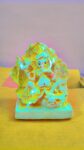Traditional Pan Patta Ganesh Decorative Showpiece Figurine Decorative Showpiece for Home Decor,Office Decor Idol Ideal