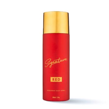 Signature Deodorant Body Spray - Red | Elegent & Citrus Aromatic Scent | Long Lasting Fragrance | Skin Friendly Deo | Fights Body Odour | Everyday Use | For Men, Women (Unisex) 200 ML