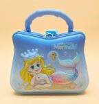 Mermaid Piggy Bank For Girls Kids - Lock, Modern Theme, Return Gift-Multicolor